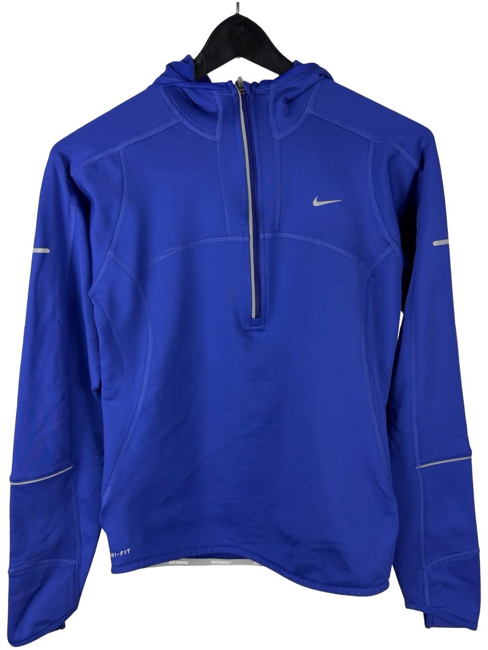 Women’s Nike Dri Fit Micro Swoosh Athletic Quarter Zip Pullover Jacket Size S